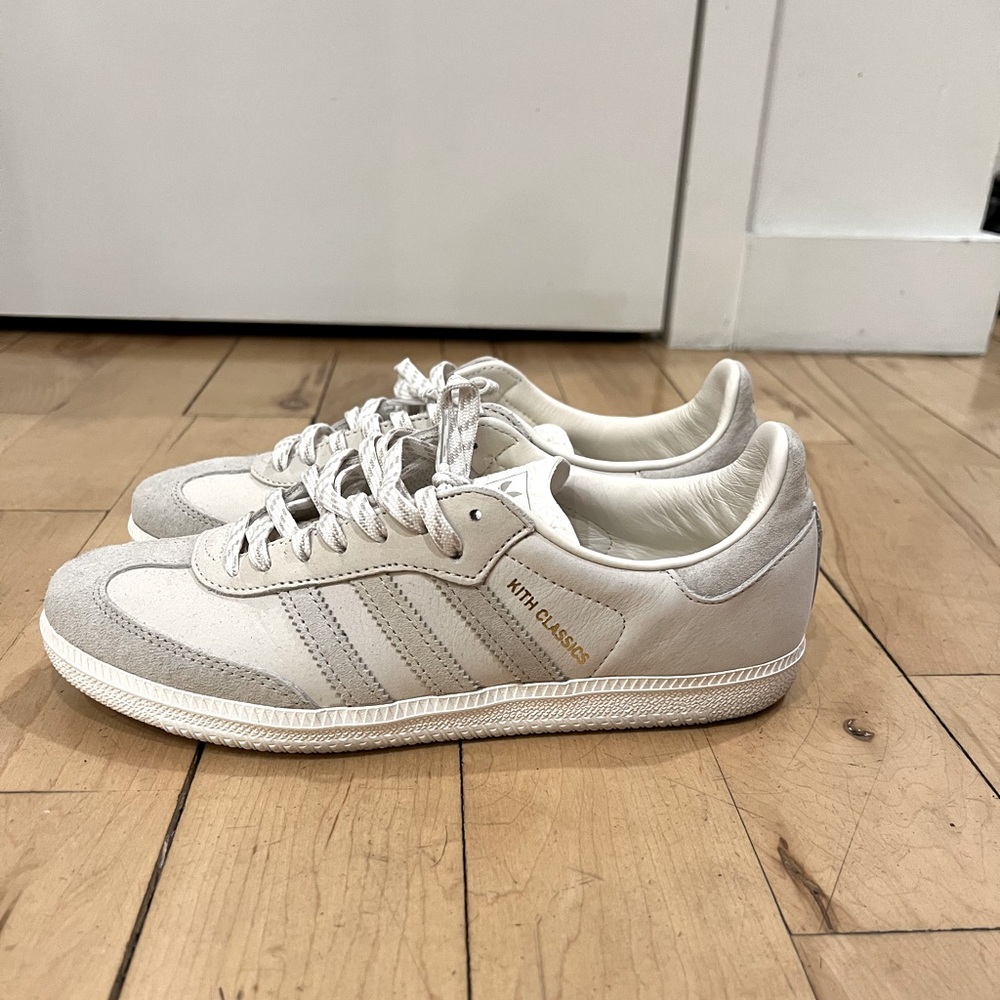 KITH SAMBA OG CLASSICS-CLOUD WHITE SZ 8 WMS